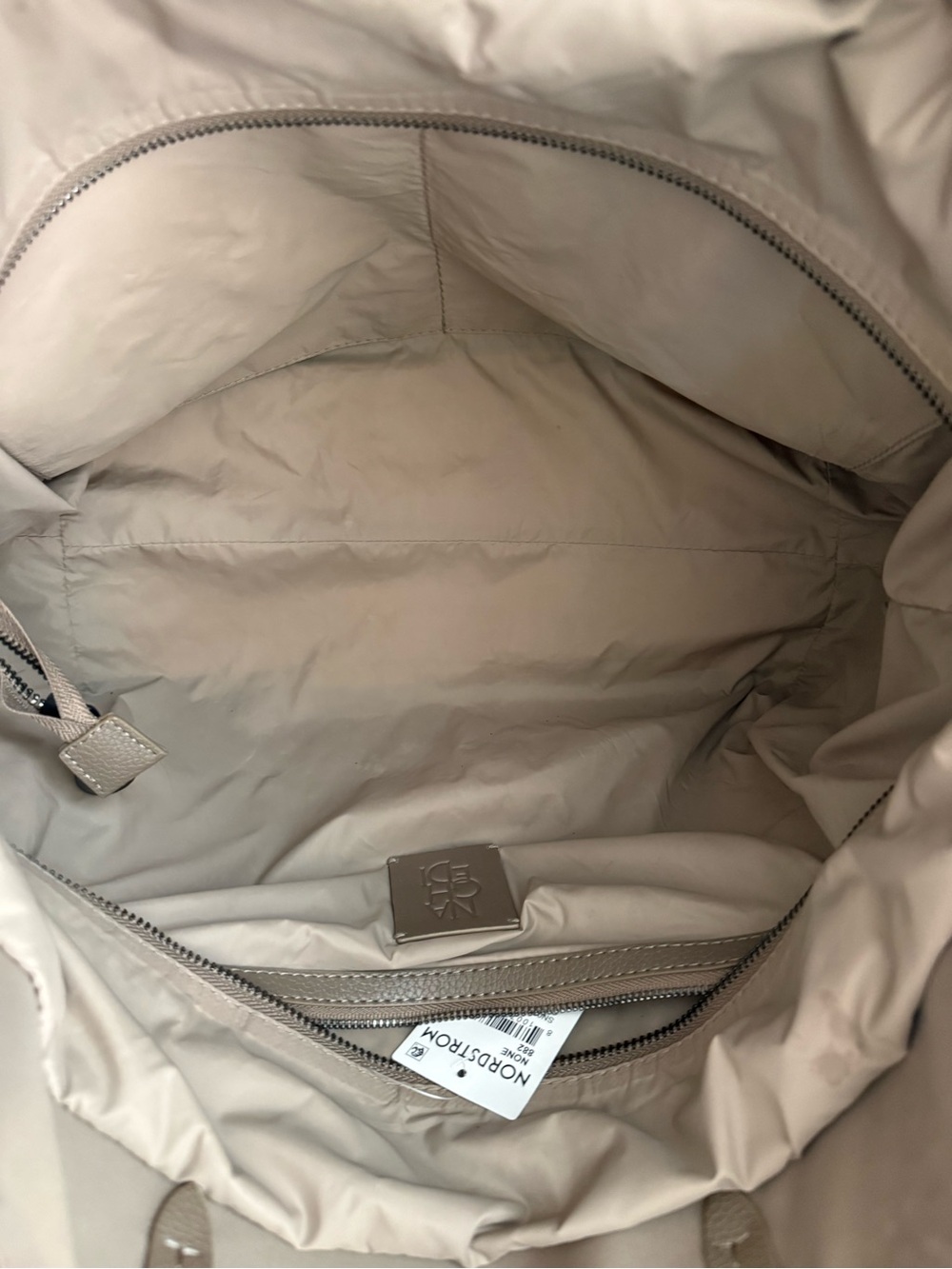 NAGHEDI Jetsetter Woven Tote Bag Cashmere - Picture 12 of 13